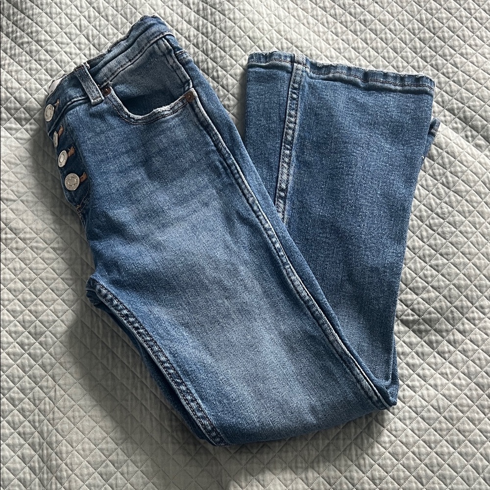Zara Kids Blue Flared Jeans